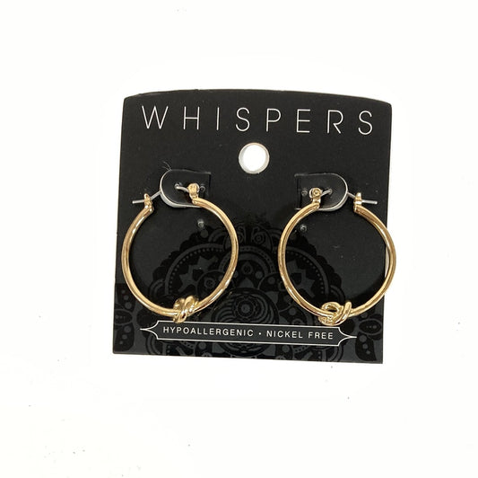 GOLD KNOT EARRINGS-6416
