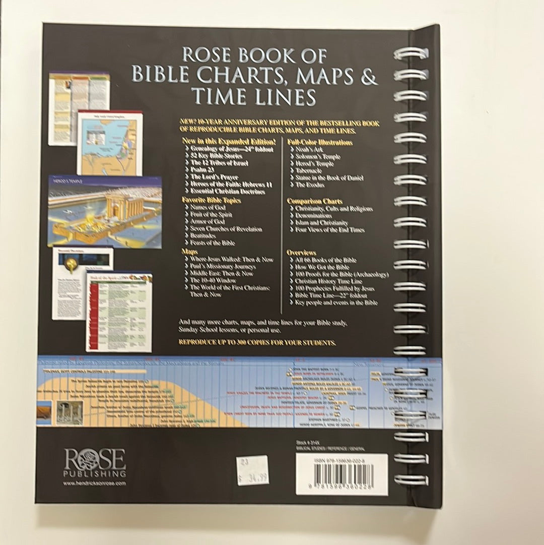 ROSE 10TH ANN BK CHARTS MAPS-0228