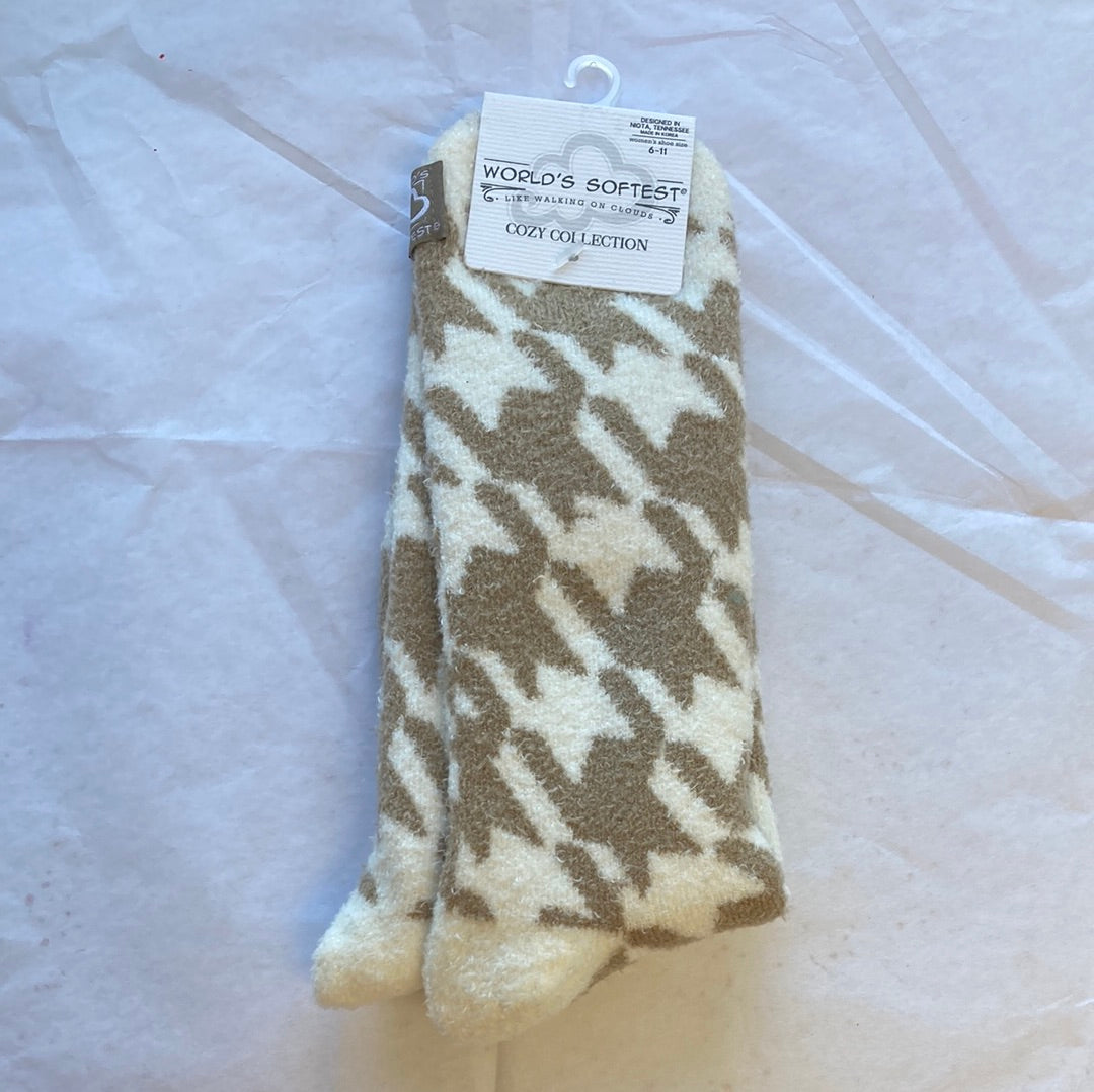 LADIES SOCKS/HOUNDSTH PORT 155-4445