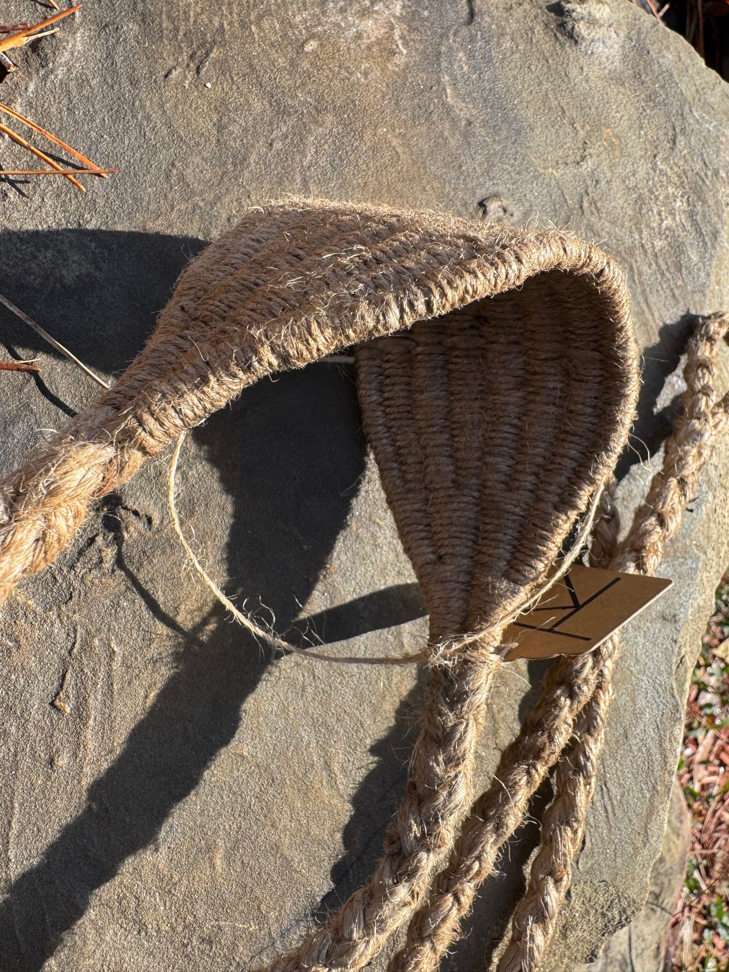 Completely Woven Jute Pouch/Nick Carter-4029