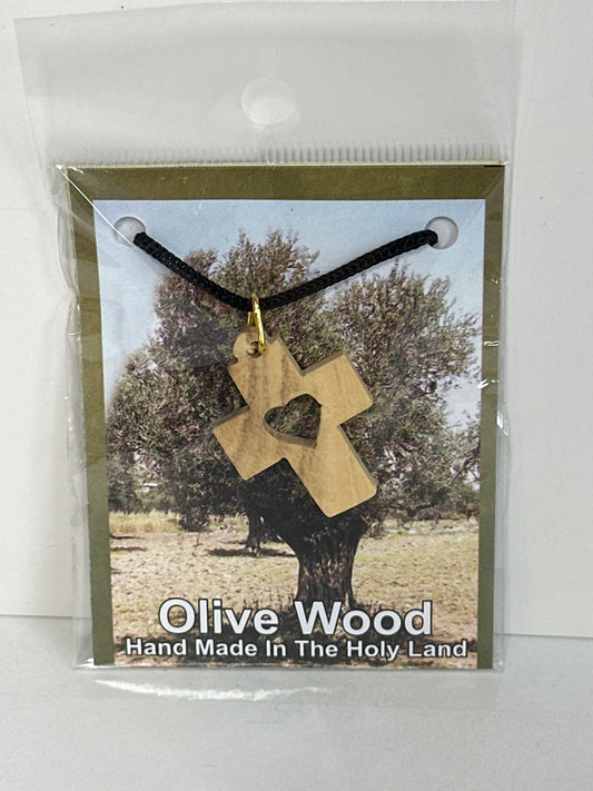 OLIVE WOOD NECKLACE-2550