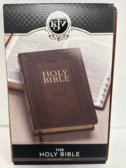 KJV GIFT EDITION BIBLE BROWN-2651
