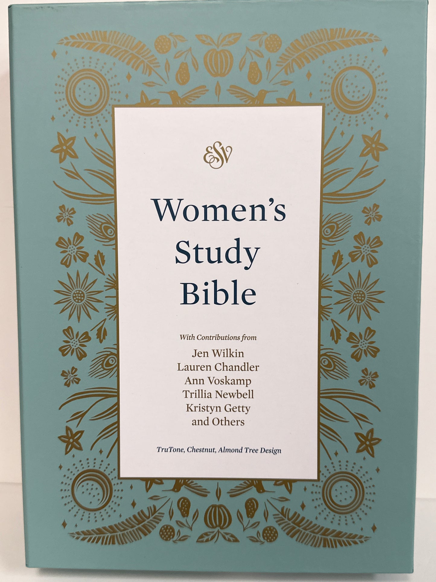 ESV WOMEN'S STUDY BIBLE CHESTNUT TAN-7085