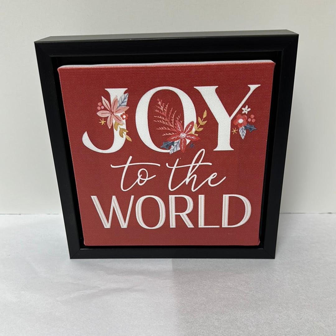 JOY TO THE WORLD FRM CANVAS-5791