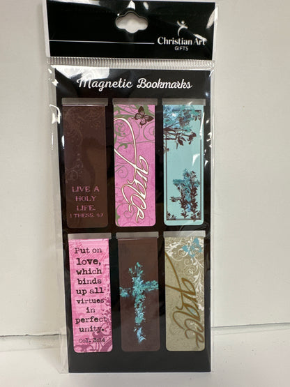 GRACE MAGNETIC BOOKMARK SET/6-5960