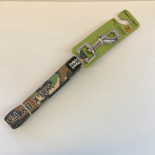 WALK BY FAITH CAMO LEASH-6253