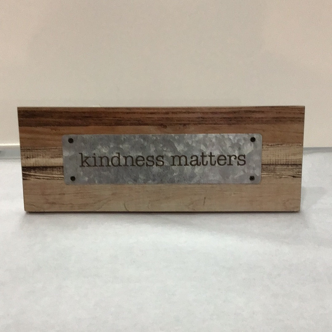 KINDNESS MATTERS TBLTP PLQ-4507