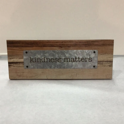 KINDNESS MATTERS TBLTP PLQ-4507