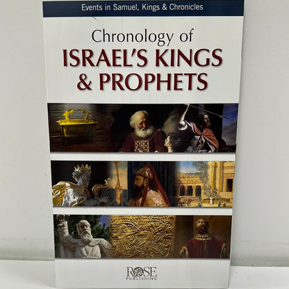 CHRONOLOGY ISRAEL KINGS & PROPHETS PAMPHLET-8050