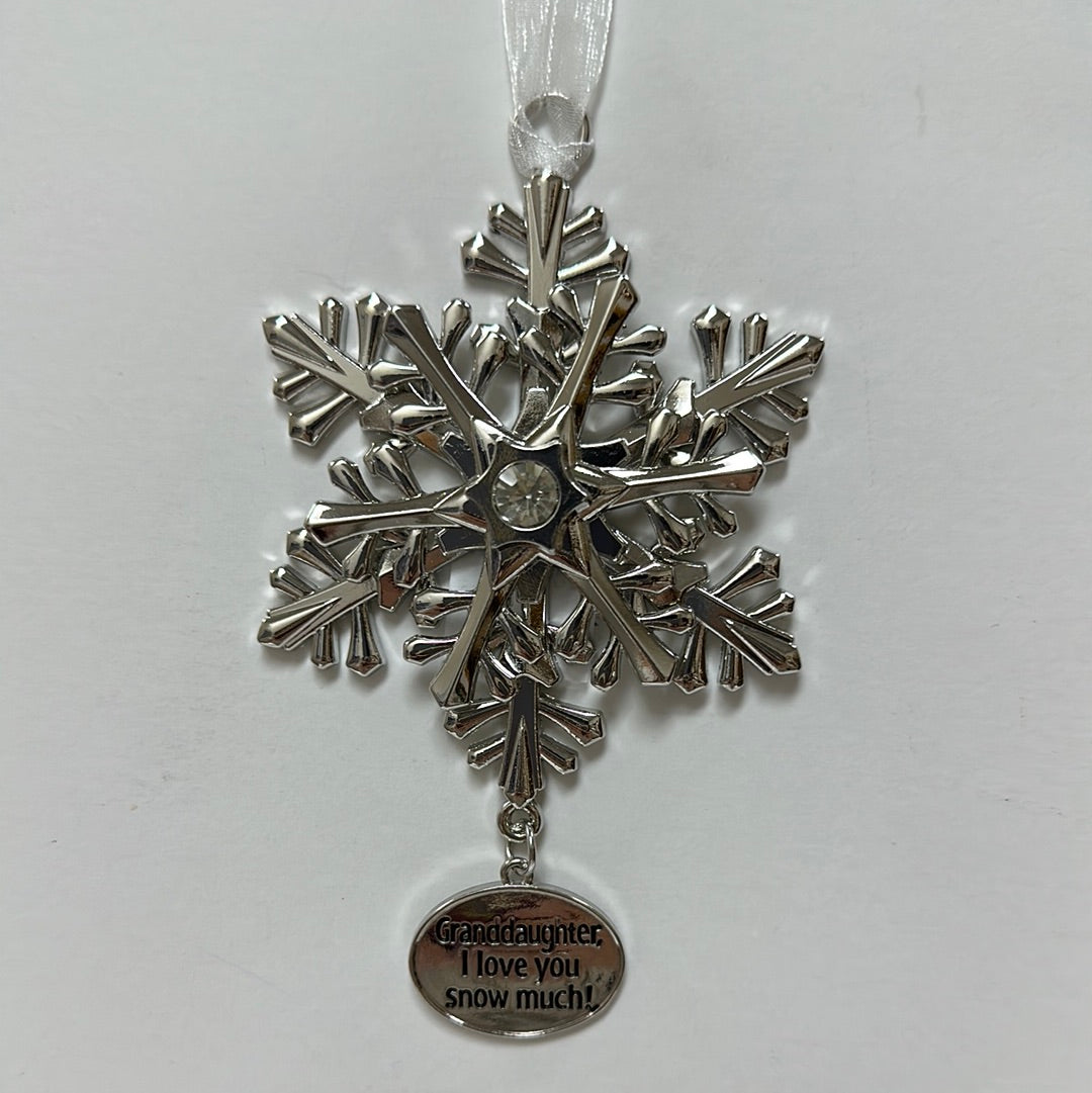 GRANDDAUGHTER SPIN SNOWFLAKE OR-6224