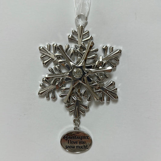 GRANDDAUGHTER SPIN SNOWFLAKE OR-6224
