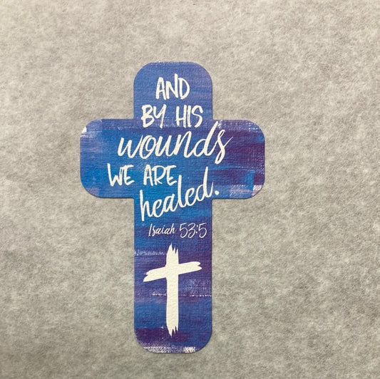 AND BY HIS WOUNDS CROSS BKM-8247
