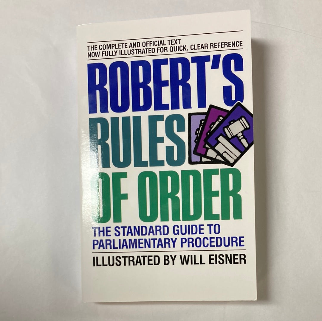 ROBERT'S RULES OF ORDER-5983