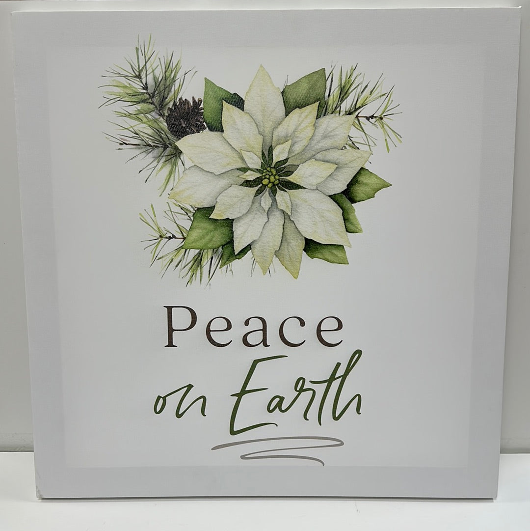 PEACE ON EARTH CANVAS-1163