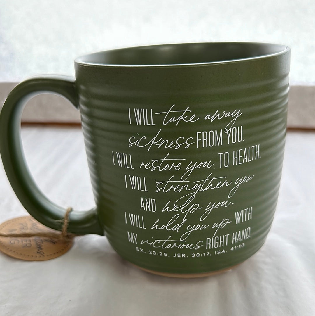 HEAL RESTORE GREEN MUG-4812