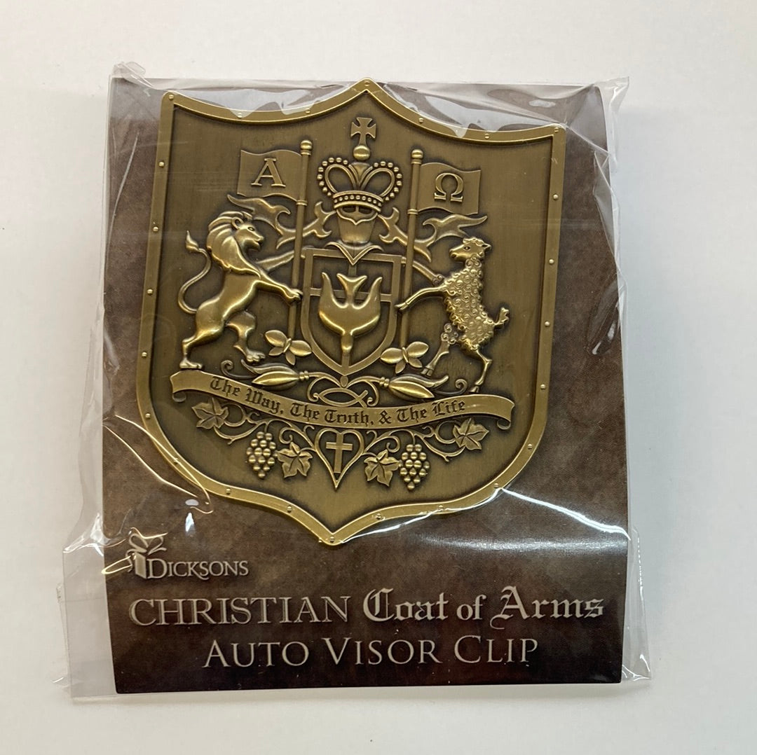 COAT OF ARMS VISOR CLIP-6733