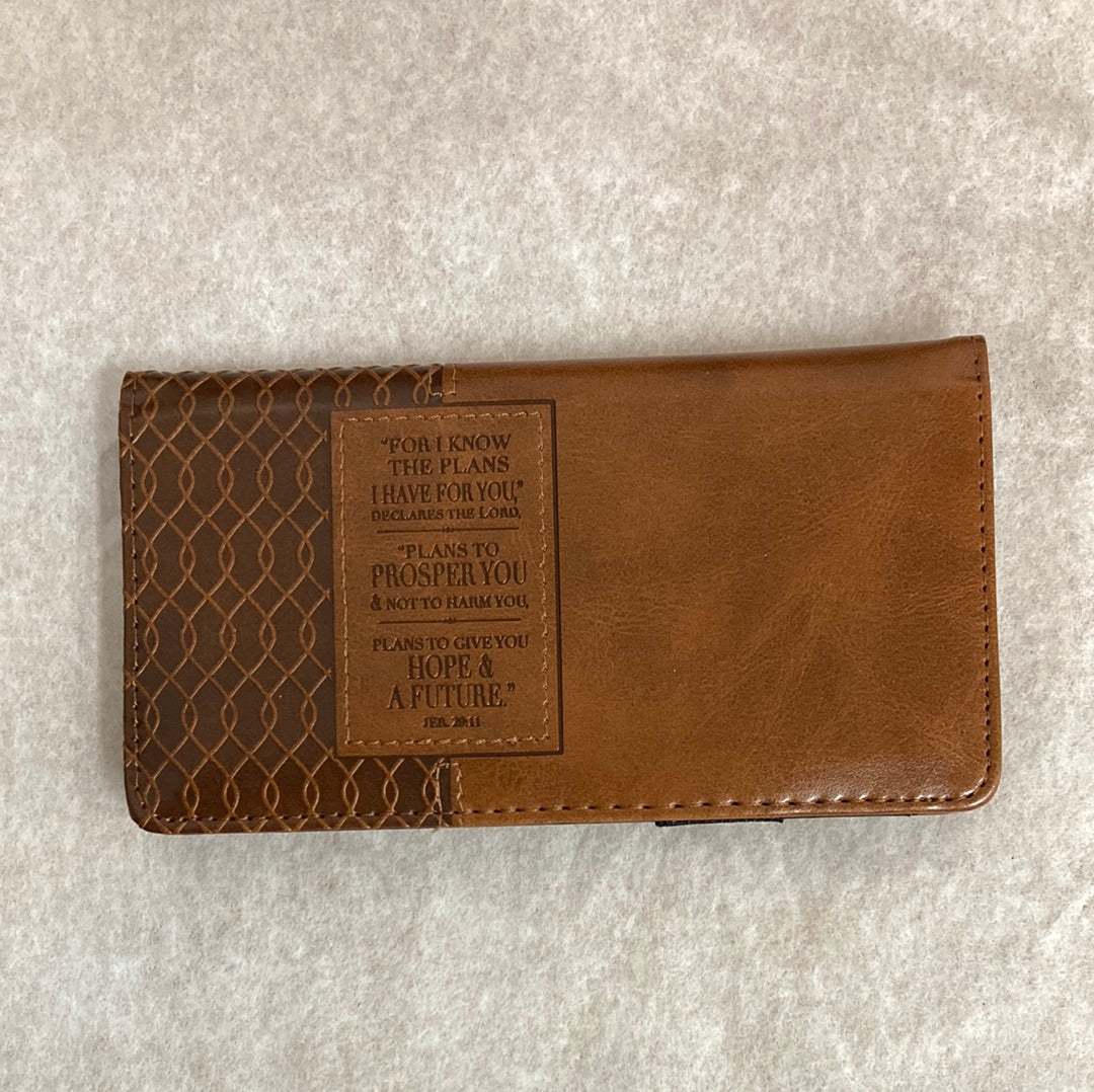 JER 29:11 2T CHECKBOOK COVER-7068