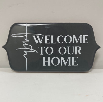 WELCOME TO OUR HOME PLQ-0545