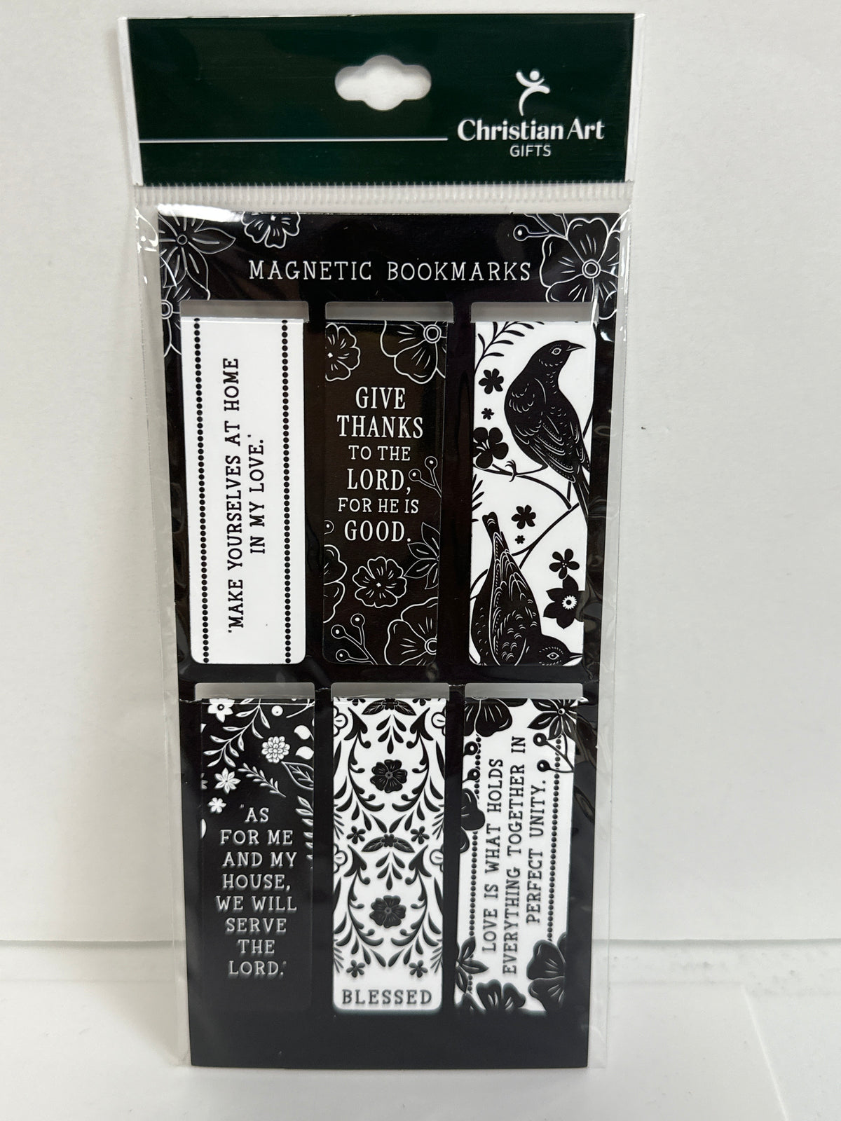 AS FOR ME AND MY HOUSE MAGNETIC BOOKMARKS