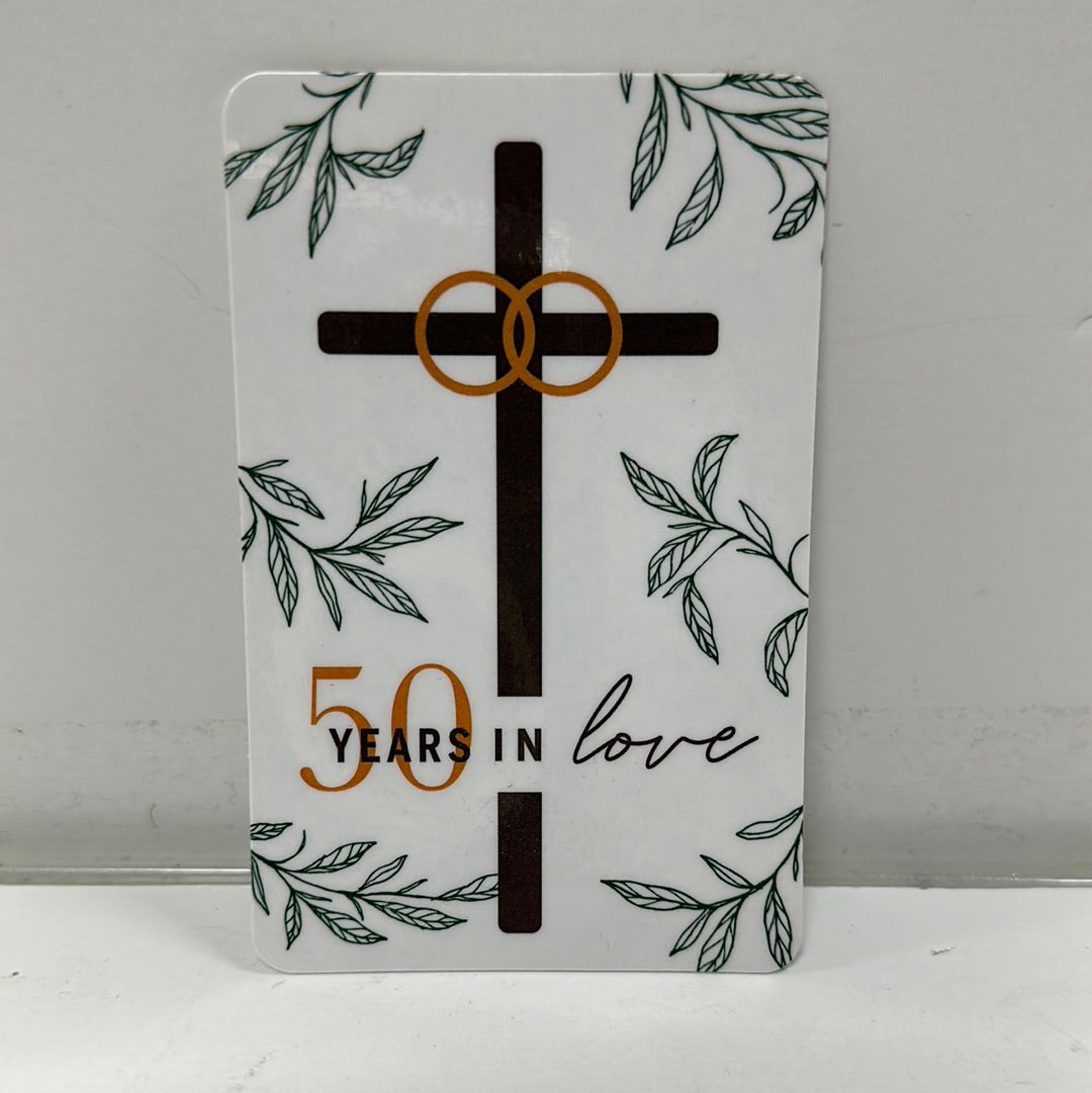 50 YEARS AGO POCKETCARD-2351