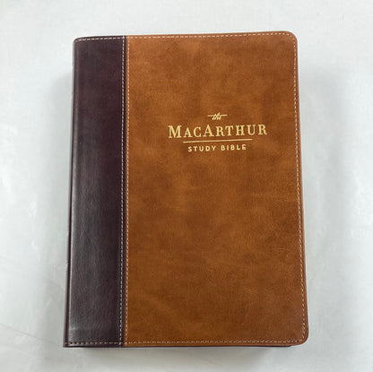 NKJV MCARTHUR STUDY BIBLE BROWN-3085