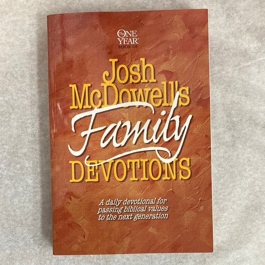 ONE YR BOOK JOSH MCD FAMILY DEV-3022