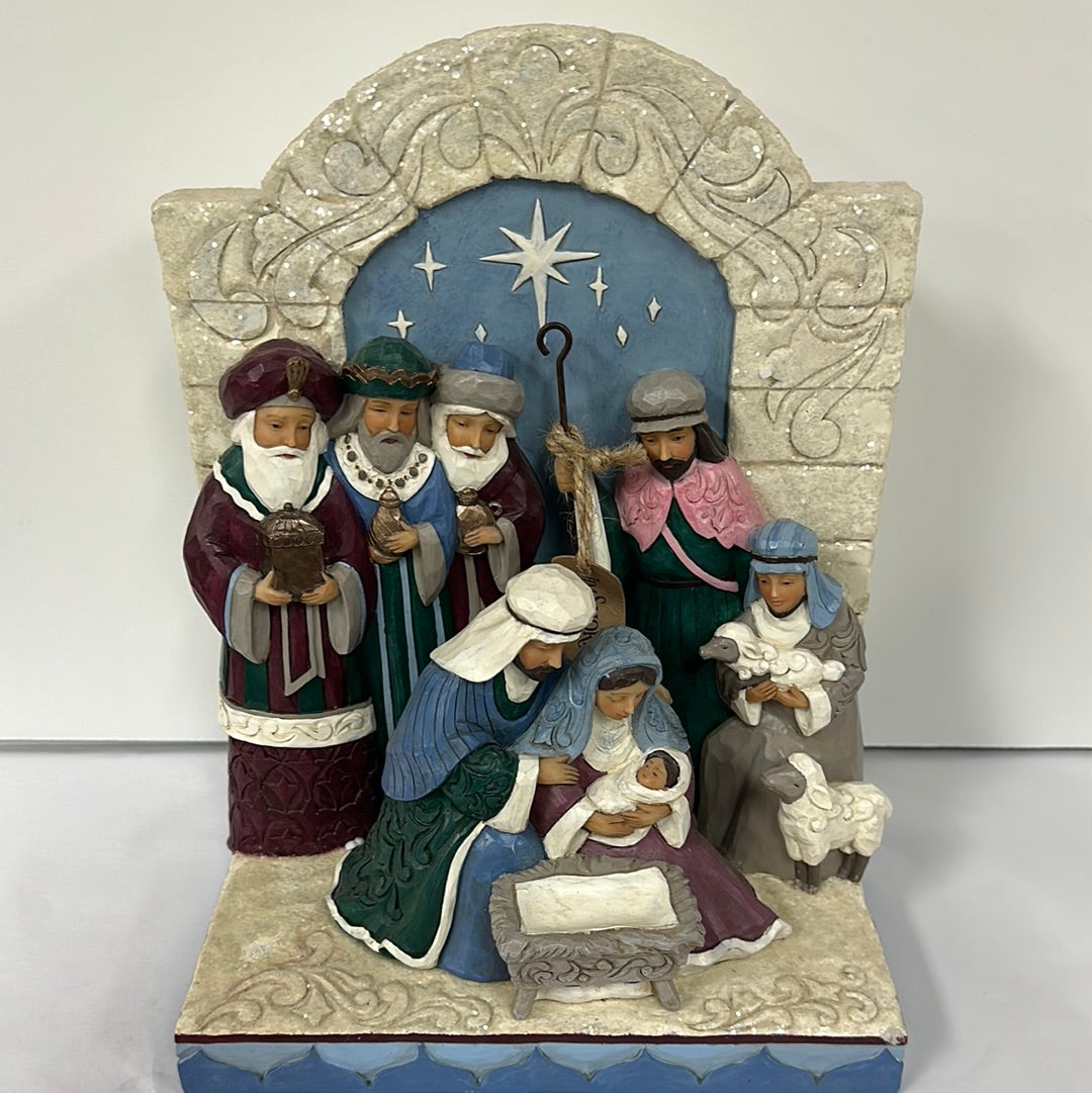 JIM SHORE VICTORIAN NATIVITY-5527