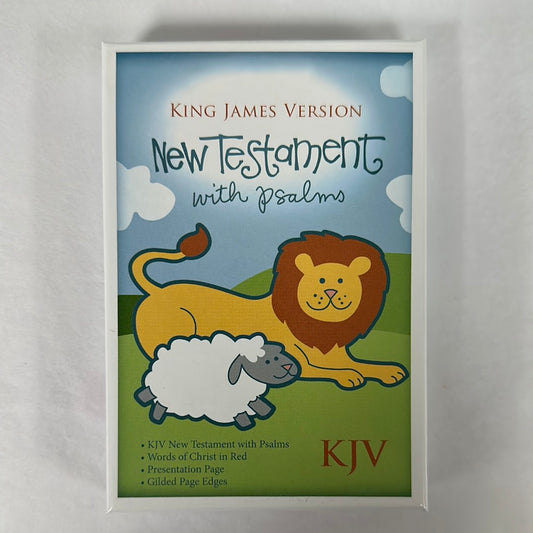 BABY'S KJV NEW TESTAMENT PINK-0429