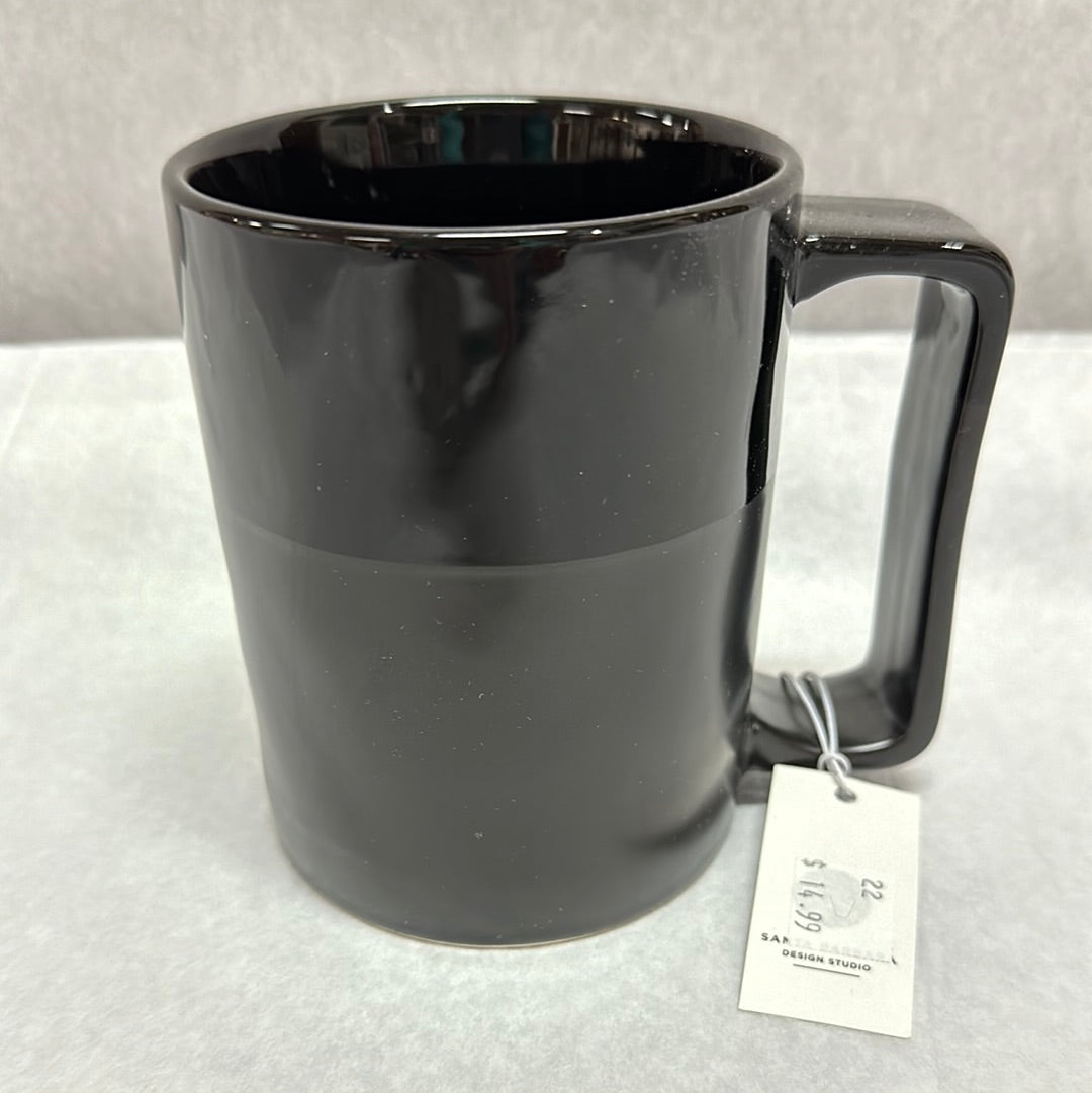 GLOSSY/MATTE BLACK MUG-3911