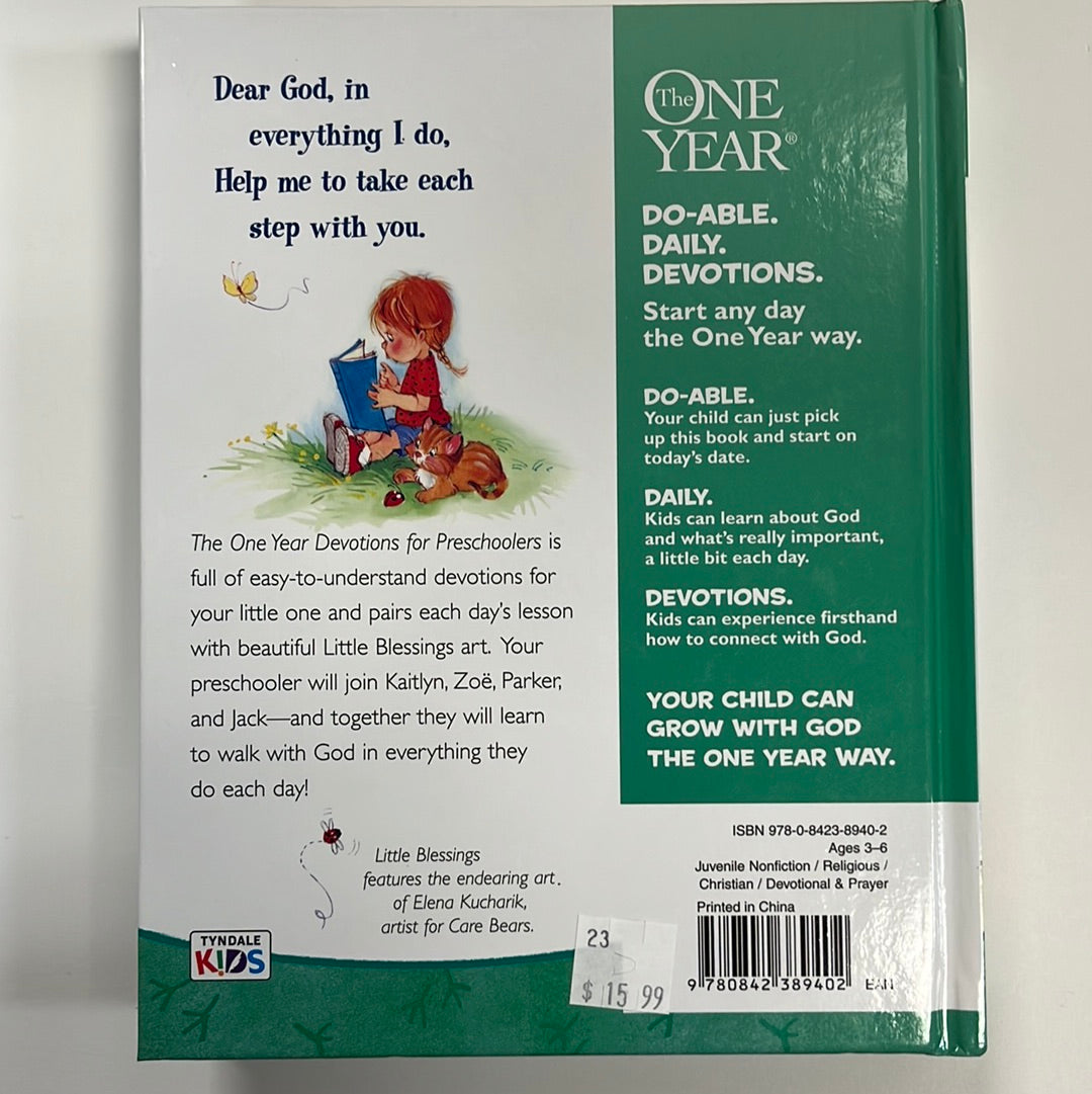 ONE YEARK BOOK DEV PRESCHOOLERS-9402