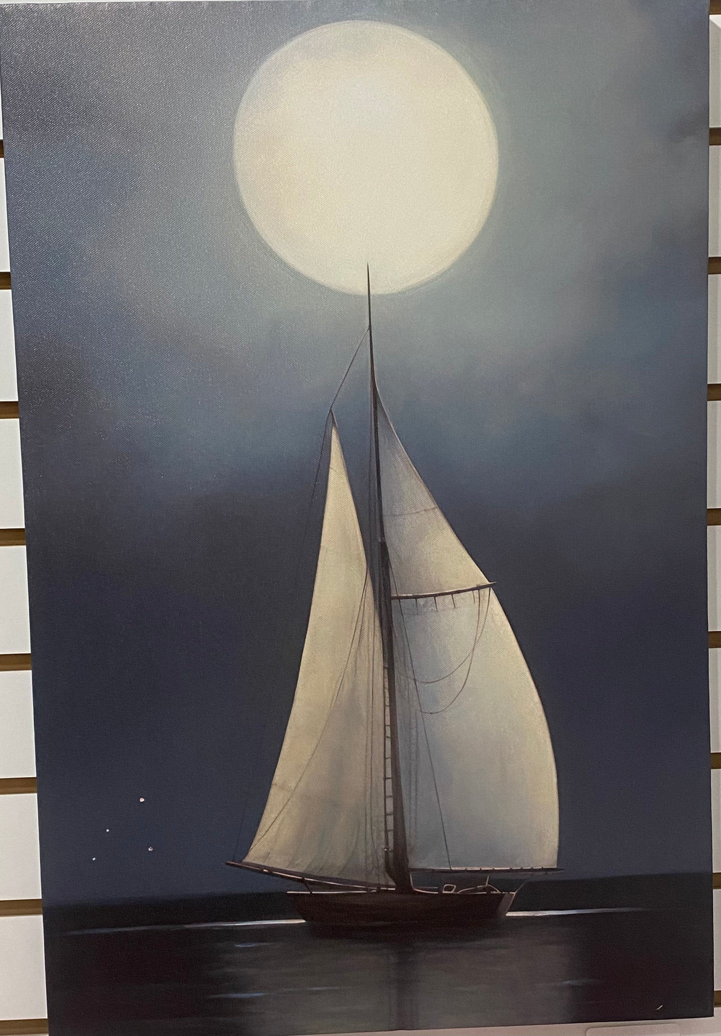 SAILBOAT CANVAS WALL ART-7922
