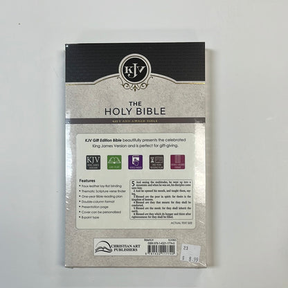 KJV GIFT & AWARD BIBLE BLACK