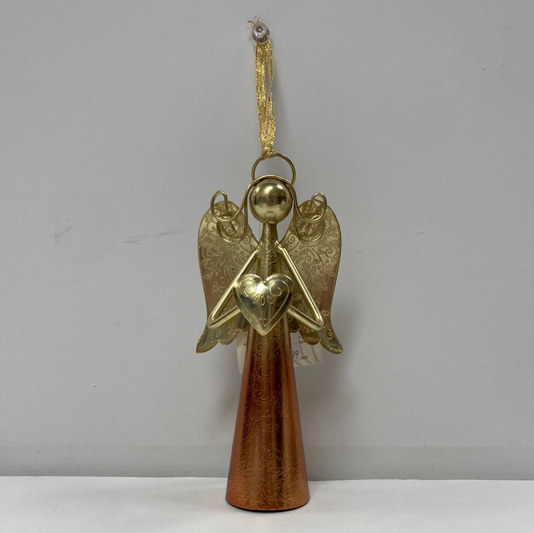 GOLD ANGEL BELL 6 INCH COPPER-5488