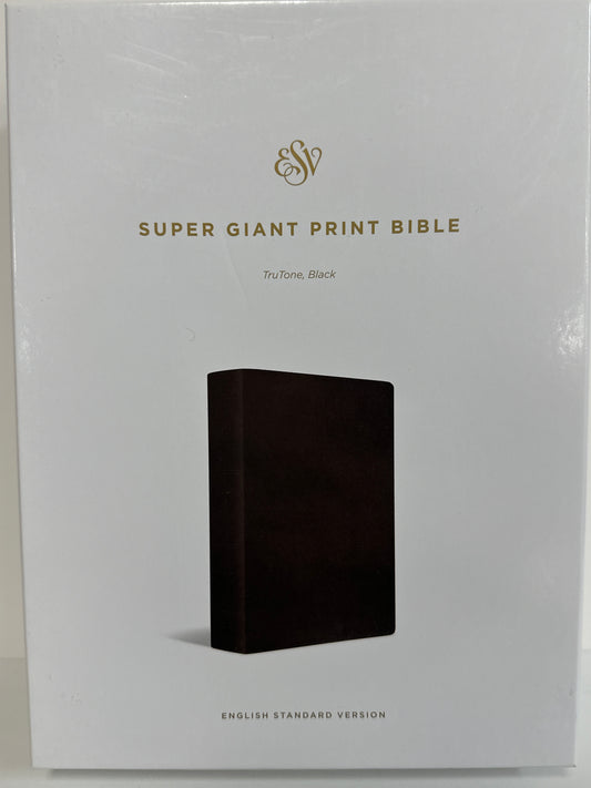 ESV SUPER GIANT PR BIBLE BLK-8849