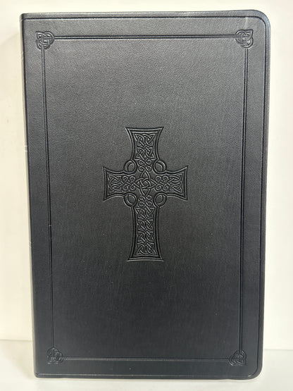 ESV VALUE THINLINE BIBLE CHARCOAL CELTIC-3305