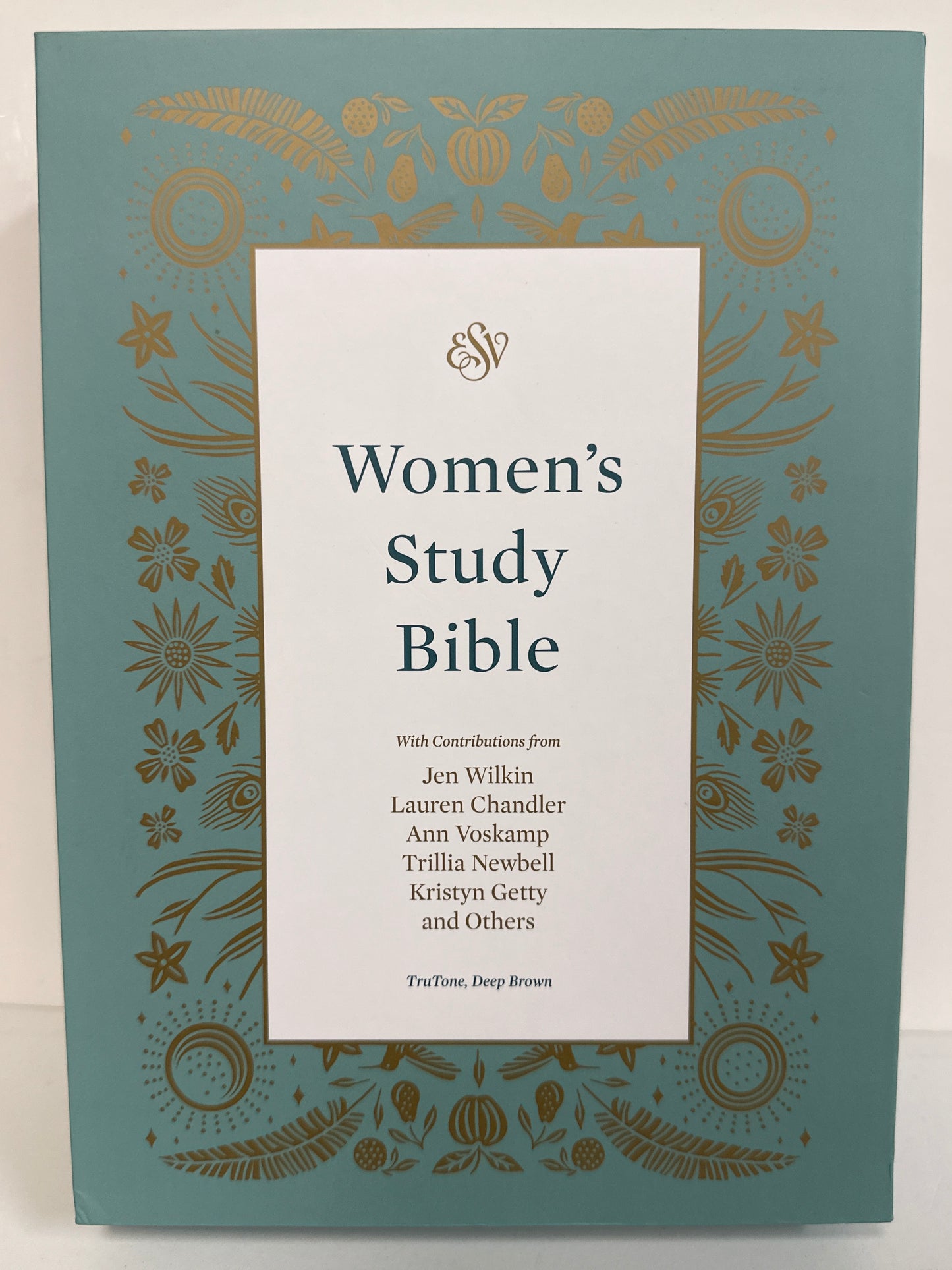 ESV WOMEN'S STUDY BIBLE DEEP BROWN-2050