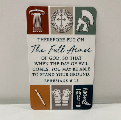 FULL ARMOR OF GOD POCKETCARD-8795