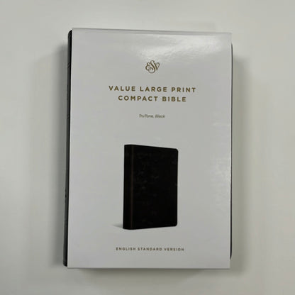 ESV VALUE LP COMPACT BIBLE BLK-8587