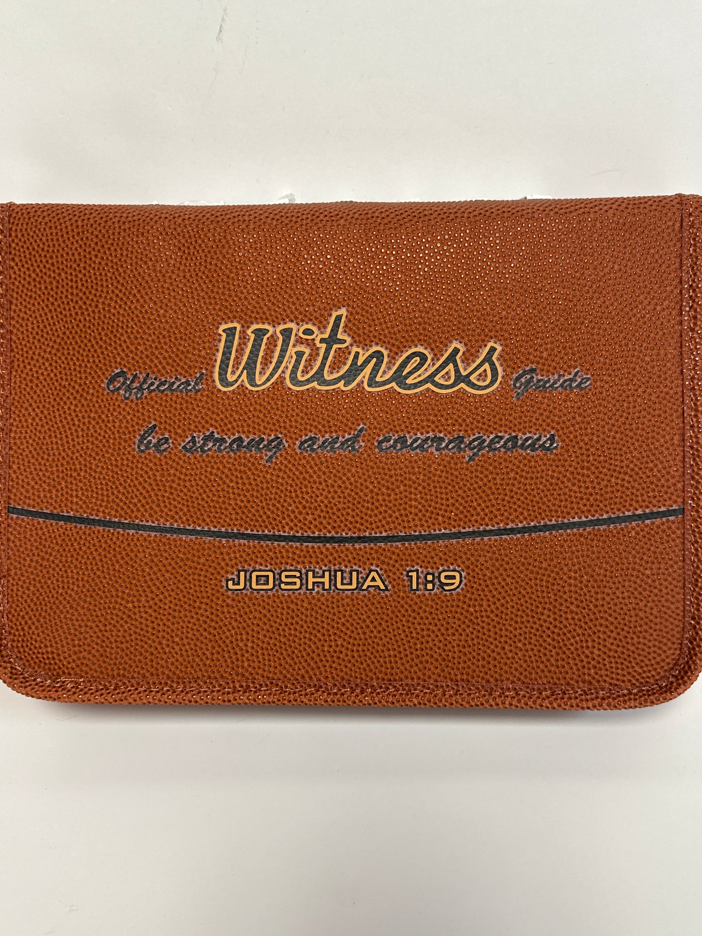 FOOTBALL JOSHUA 1:9 LARGE BIBLE COVER-5440