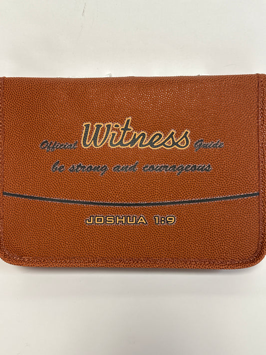 FOOTBALL JOSHUA 1:9 LARGE BIBLE COVER-5440