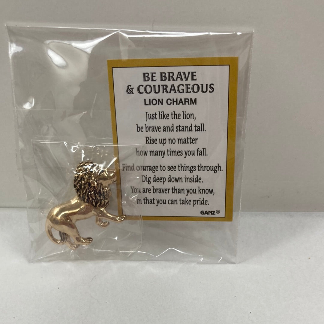 LION CHARM BE BRAVE & COURAGEOUS-8801