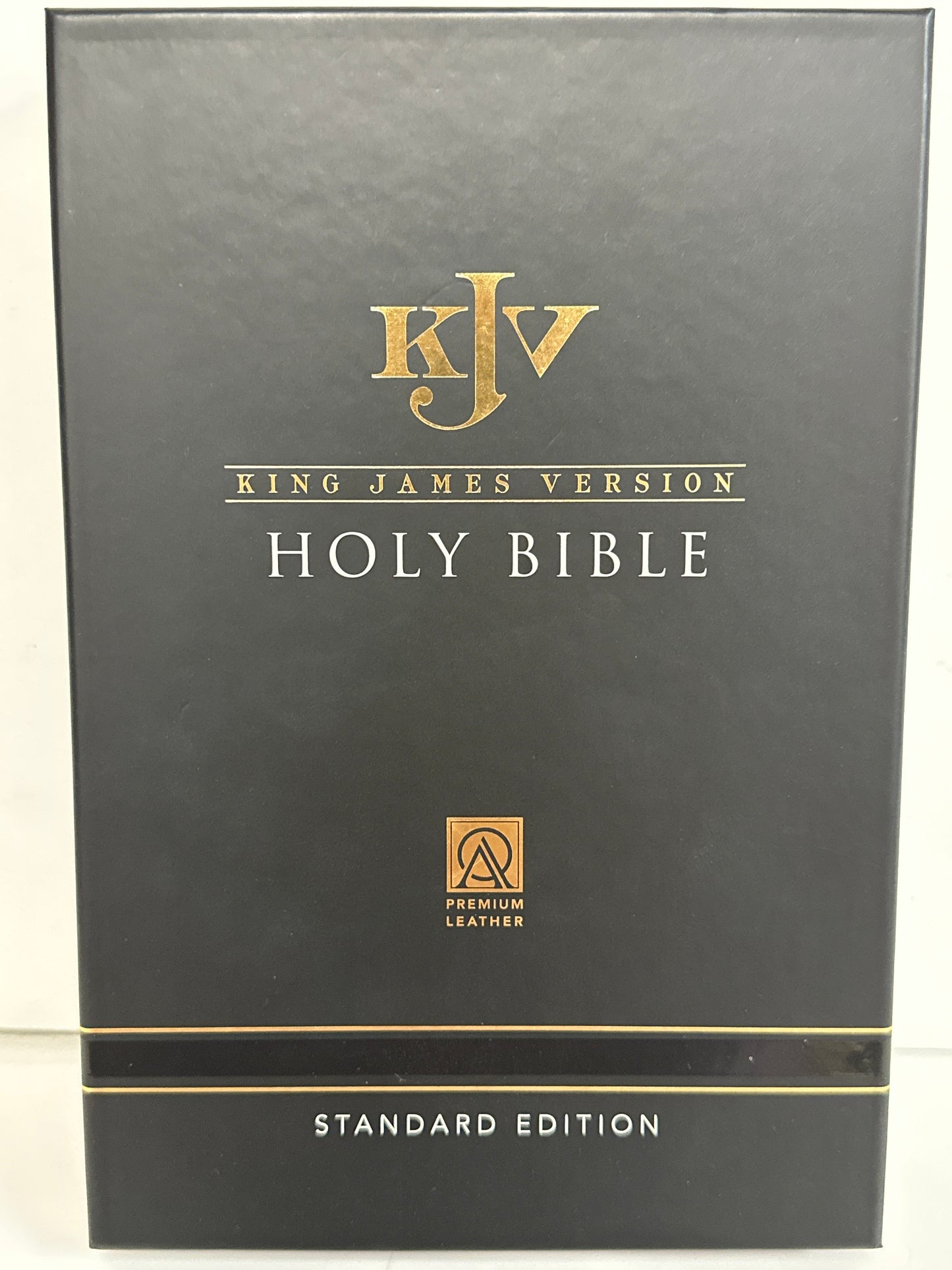 KJV HOLY BIBLE PREMIUM LEATHER-3955