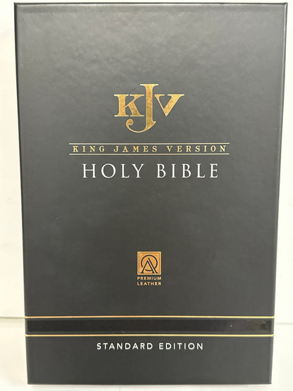 KJV HOLY BIBLE PREMIUM LEATHER-3955