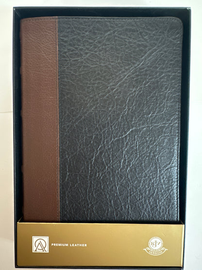 KJV HOLY BIBLE PREMIUM LEATHER-3955