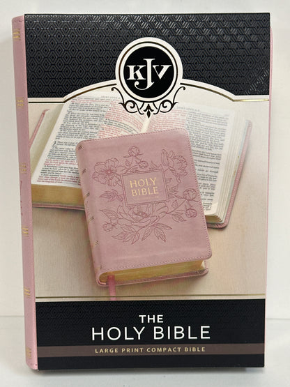 KJV LP COMPACT BIBLE PINK-9283