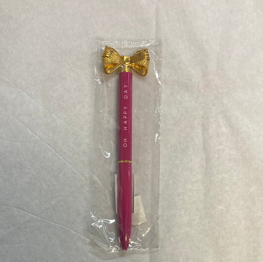 INK PEN/BOW/O HAPPY DAY-3564