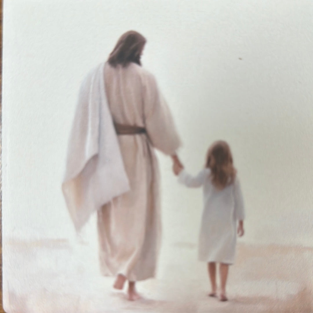 JESUS WALKING COASTER-3772