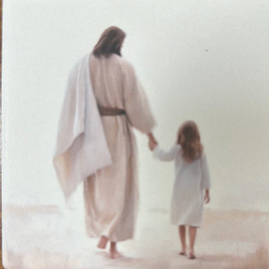 JESUS WALKING COASTER-3772