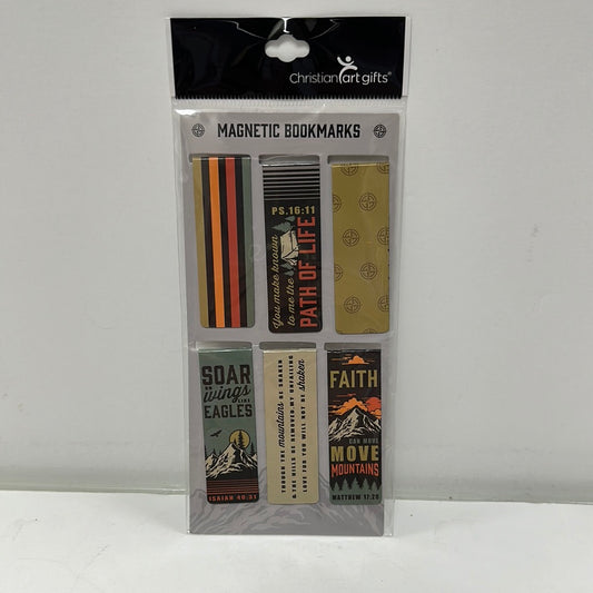 MOUNTAINS MAGNETIC BOOKMARKS-6753