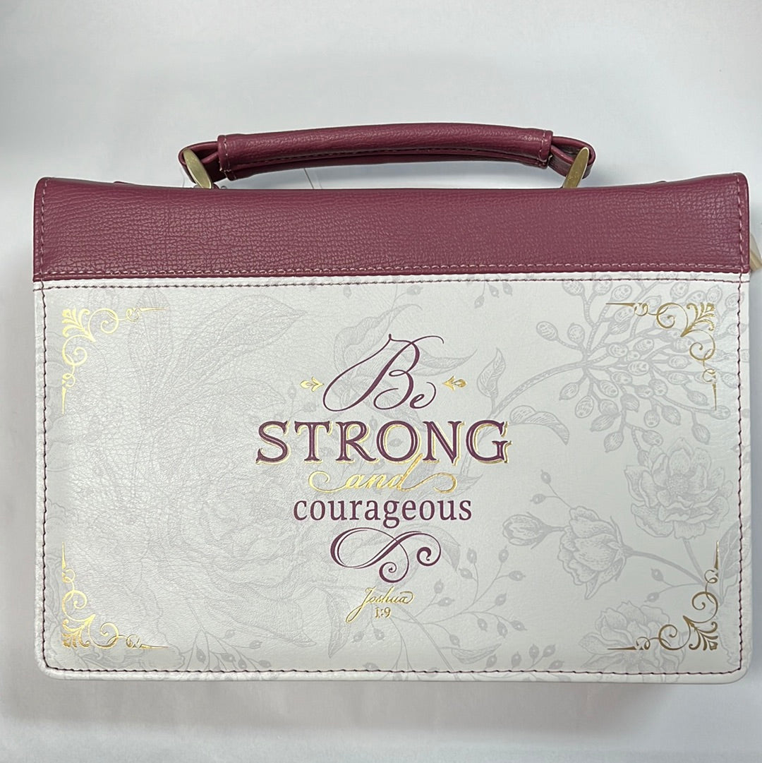 BE STRONG PLUM MED BIBLE CV-1526